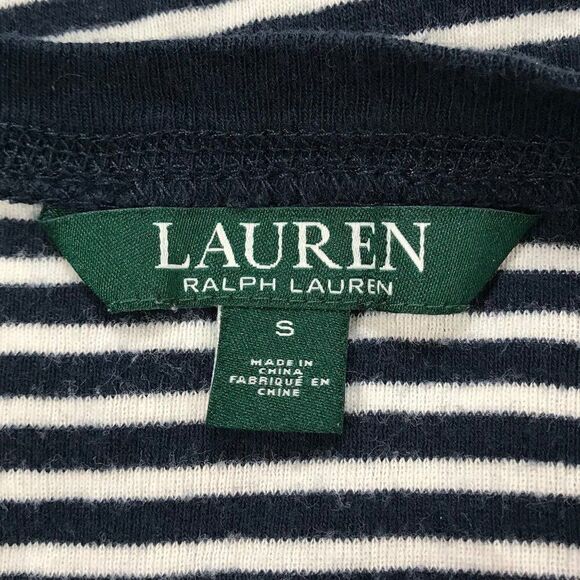 Women's Vintage Ralph Lauren Nautical Coastal Chic Striped Long Sleeve Shirt / S - Picture 5 of 6